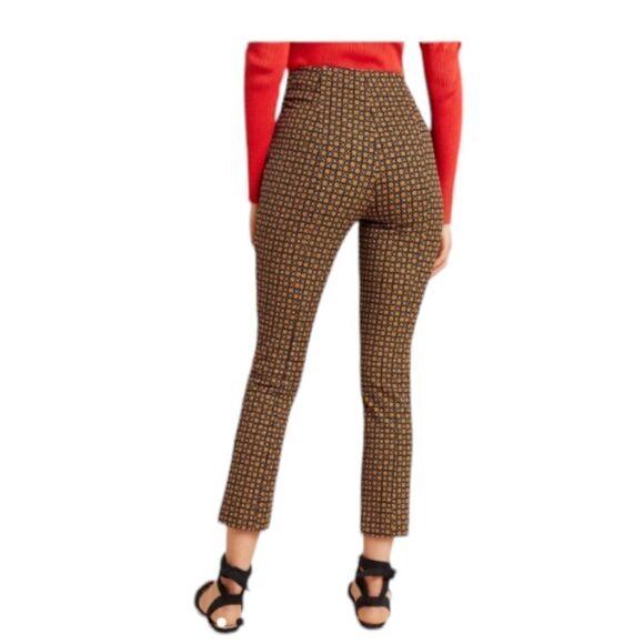 ANTHROPOLOGIE The Essential Slim Trousers pants Size 0 NWT - Picture 1 of 11